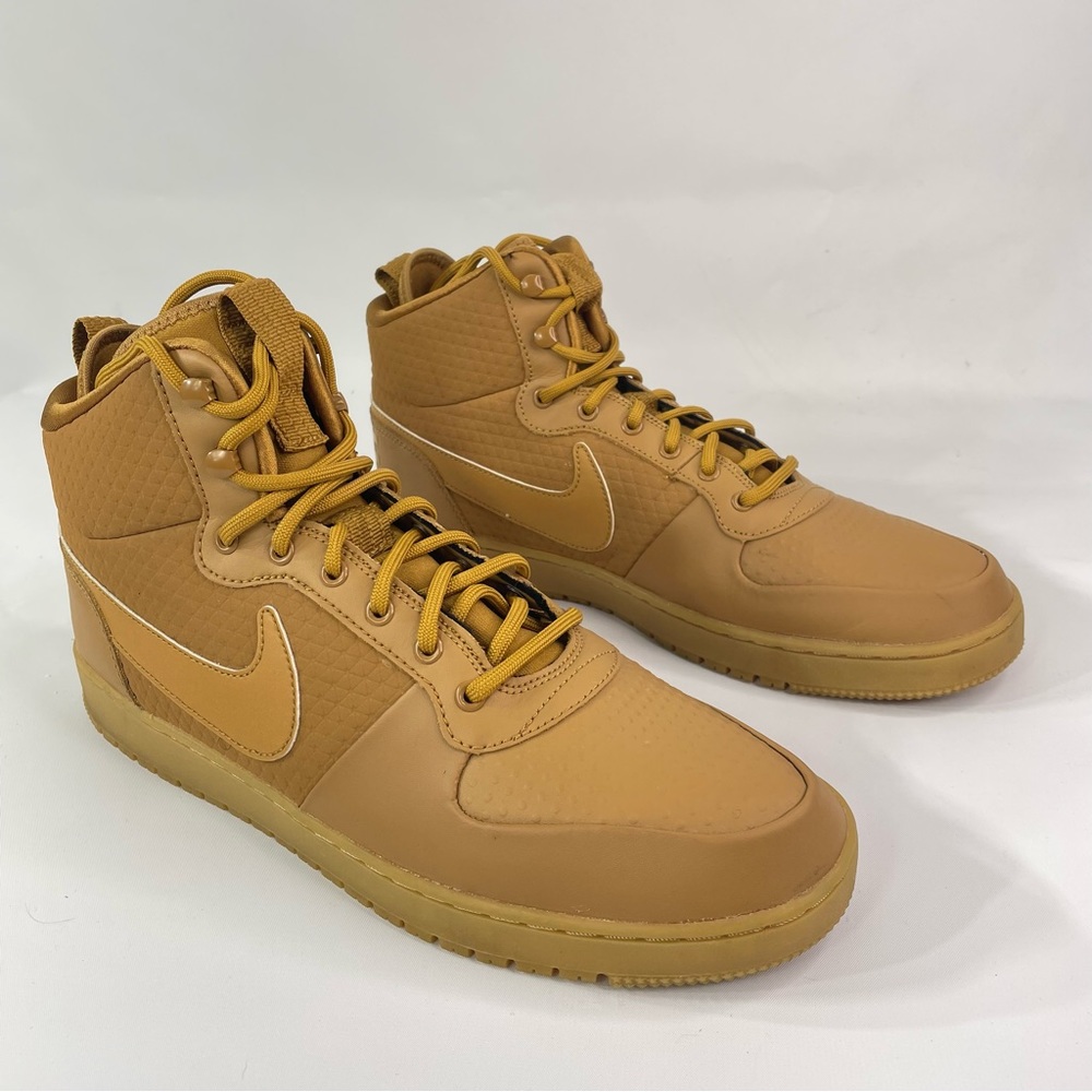 Nike Court Borough Mid Winter Brown Shoes Sneakers Lace Up Men’s Size 11.5